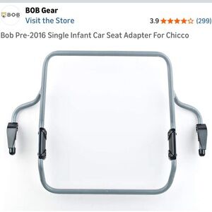 Infant Car Seat Adapter - Gray